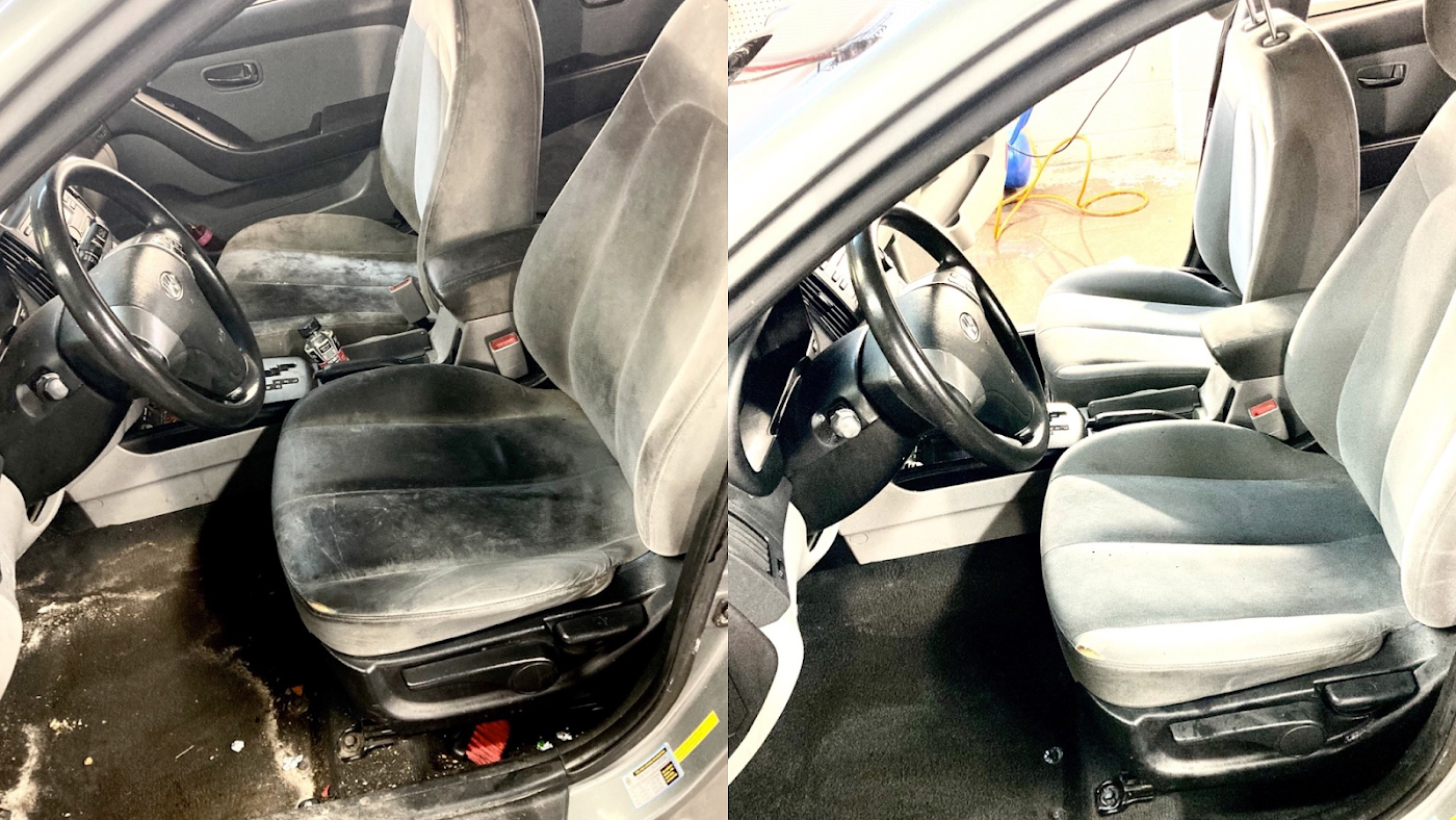 Freshly detailed vehicle by Jlloyd's Auto Detailing